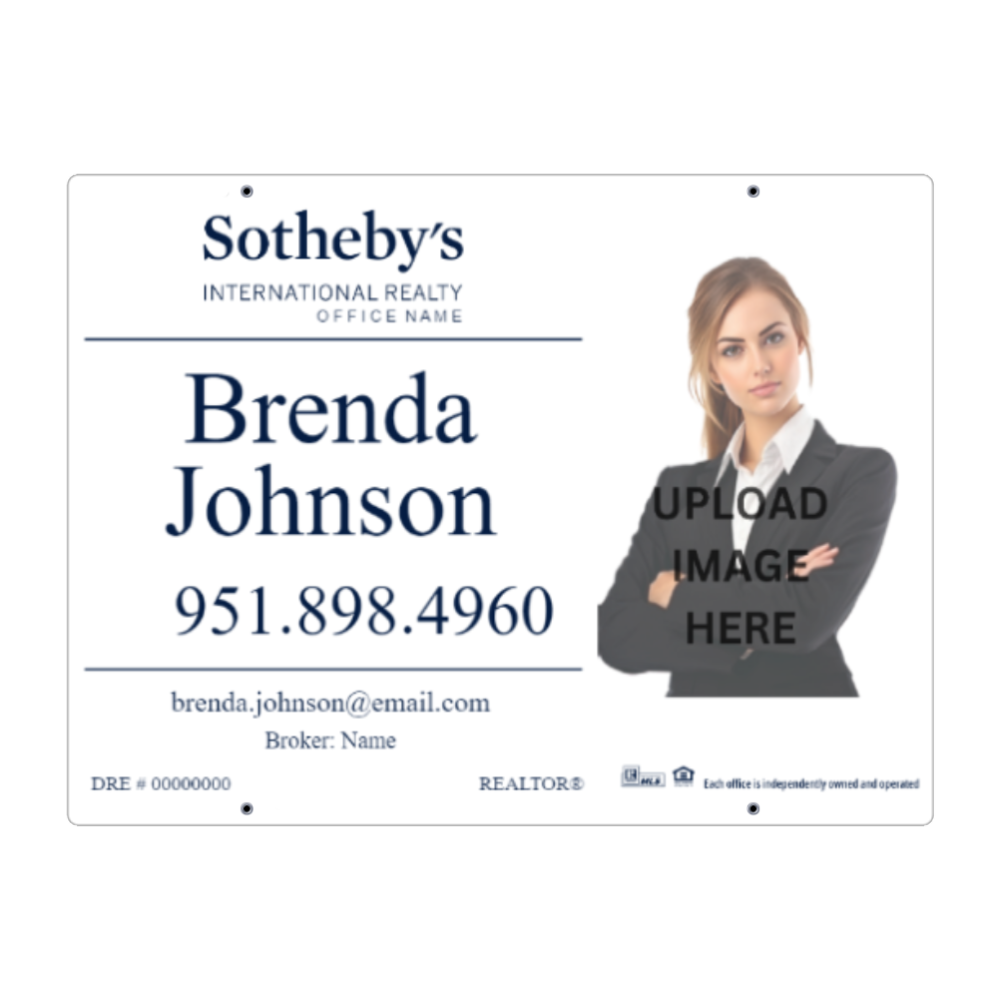18x24 FOR SALE SIGN #6 - SOTHEBY'S INTERNATIONAL REALTY