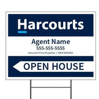 18x24 OPEN HOUSE #2 - HARCOURTS PRIME PROPERTIES - Estate Prints