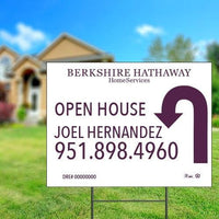 18x24 OPEN HOUSE #9 - BERKSHIRE HATHAWAY - Estate Prints