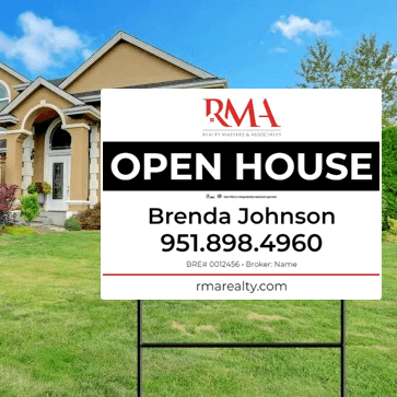 18x24 OPEN HOUSE #1 - REALTY MASTER & ASSOCIATES - Estate Prints