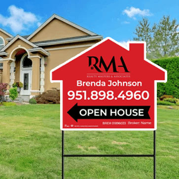 18x24 OPEN HOUSE #12 - REALTY MASTER & ASSOCIATES - Estate Prints