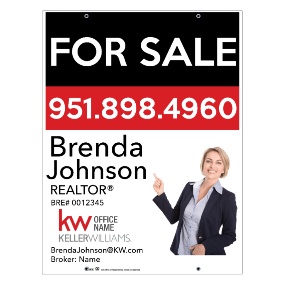 24x32 FOR SALE SIGN #7 - KELLER WILLIAMS