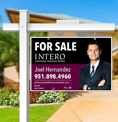 24x36 FOR SALE SIGN #2 - INTERO - Estate Prints