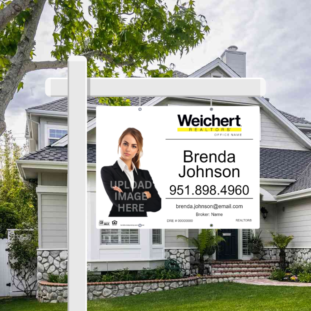 24x32 FOR SALE SIGN #5 - WEICHERT REALTORS