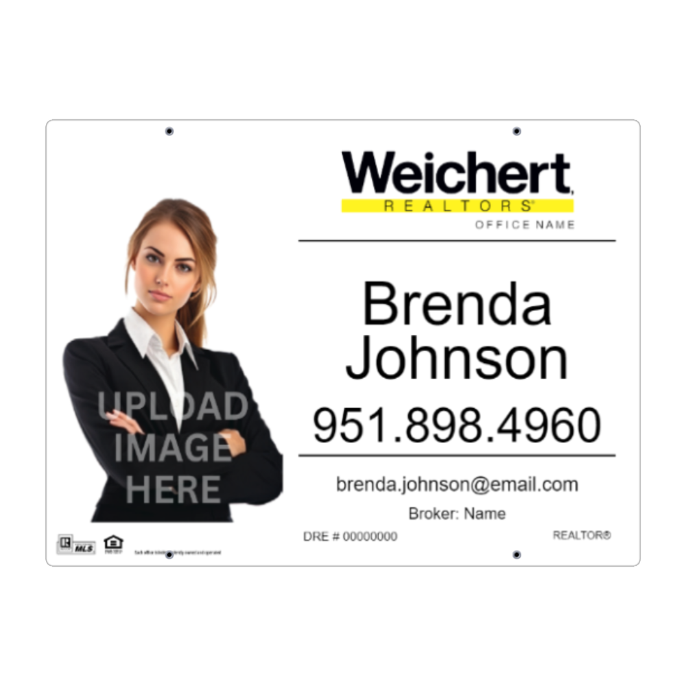 24x32 FOR SALE SIGN #5 - WEICHERT REALTORS