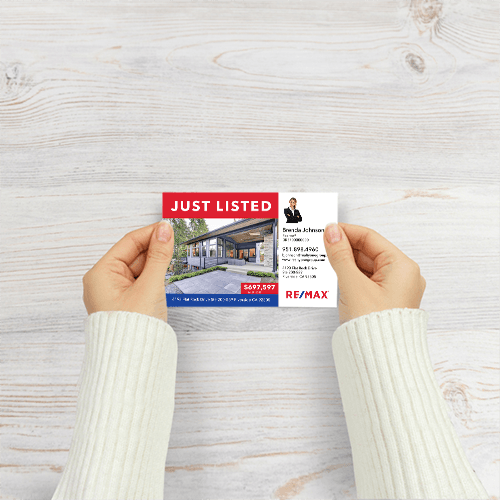 4x6 POSTCARD FRONT/BACK #1 - REMAX - Estate Prints