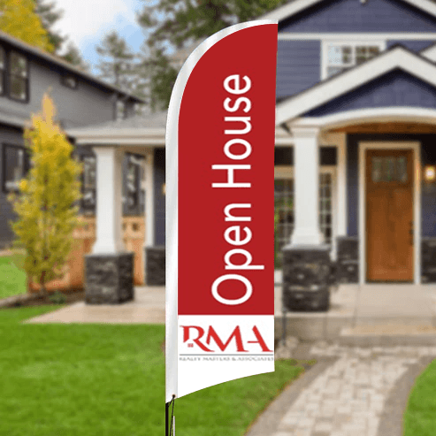 OPEN HOUSE FLAG #1 -REALTY MASTER & ASSOCIATES - Estate Prints