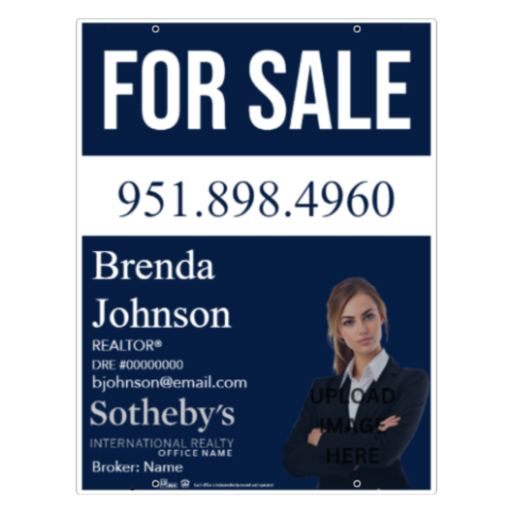 24x32 FOR SALE SIGN #10 - SOTHEBY'S INTERNATIONAL REALTY
