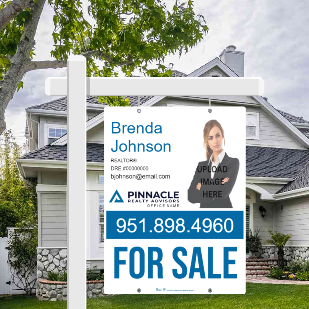 24x32 FOR SALE SIGN #8 - PINNACLE REALTY ADVISORS