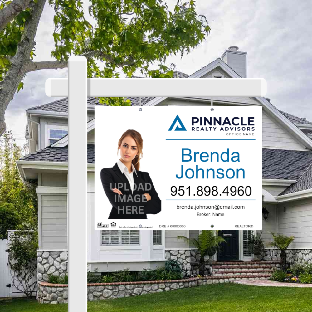 24x32 FOR SALE SIGN #3 - PINNACLE REALTY ADVISORS