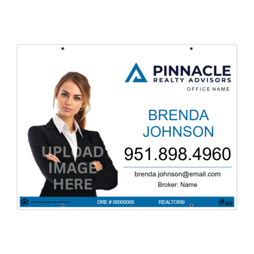 24x32 FOR SALE SIGN #1 - PINNACLE REALTY ADVISORS