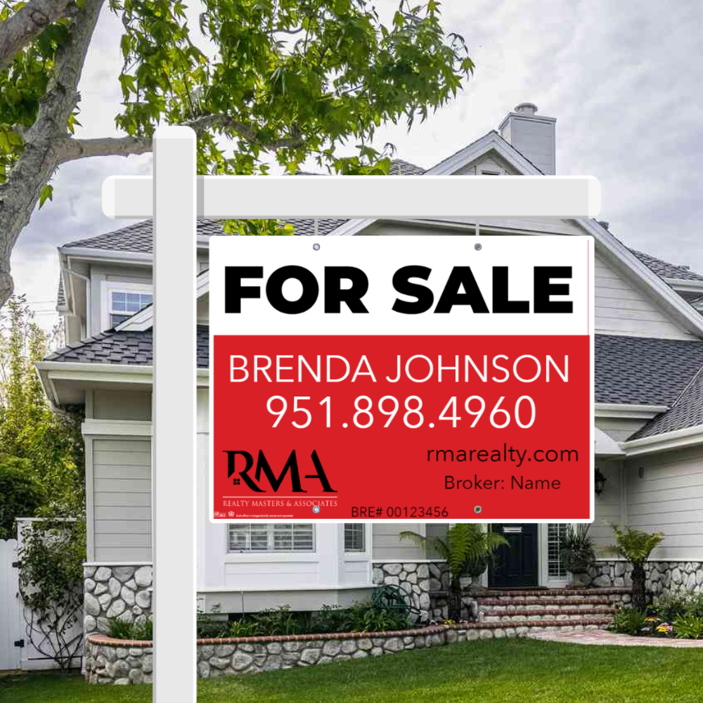24x32 FOR SALE SIGN #6 - REALTY MASTER & ASSOCIATES