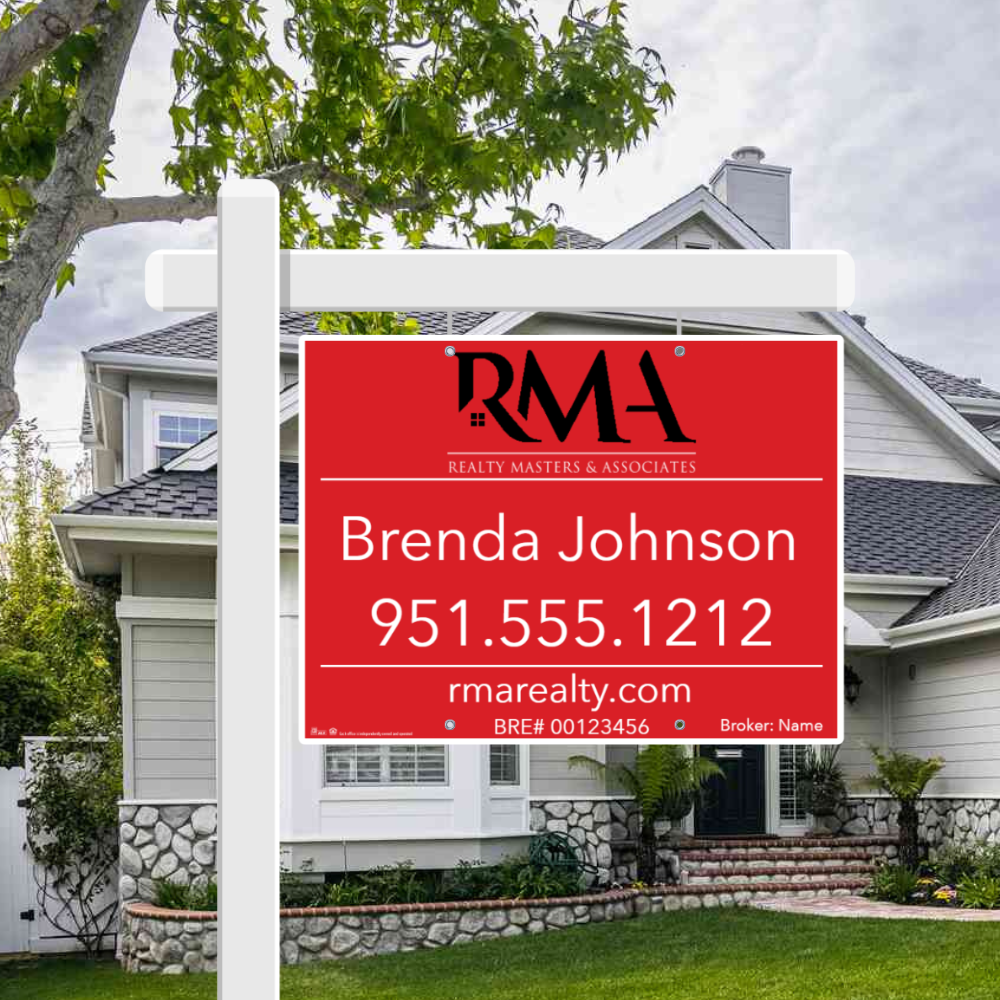 24x32 FOR SALE SIGN #3 - REALTY MASTER & ASSOCIATES