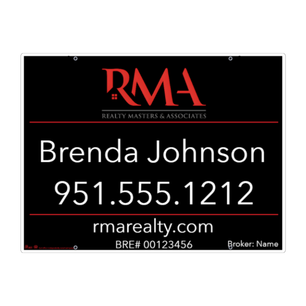 24x32 FOR SALE SIGN #2 - REALTY MASTER & ASSOCIATES