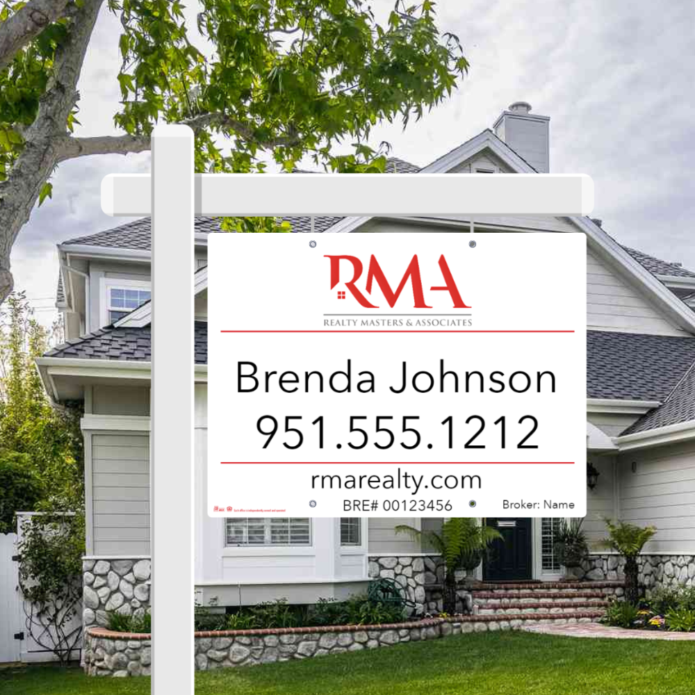24x32 FOR SALE SIGN #1 - REALTY MASTER & ASSOCIATES