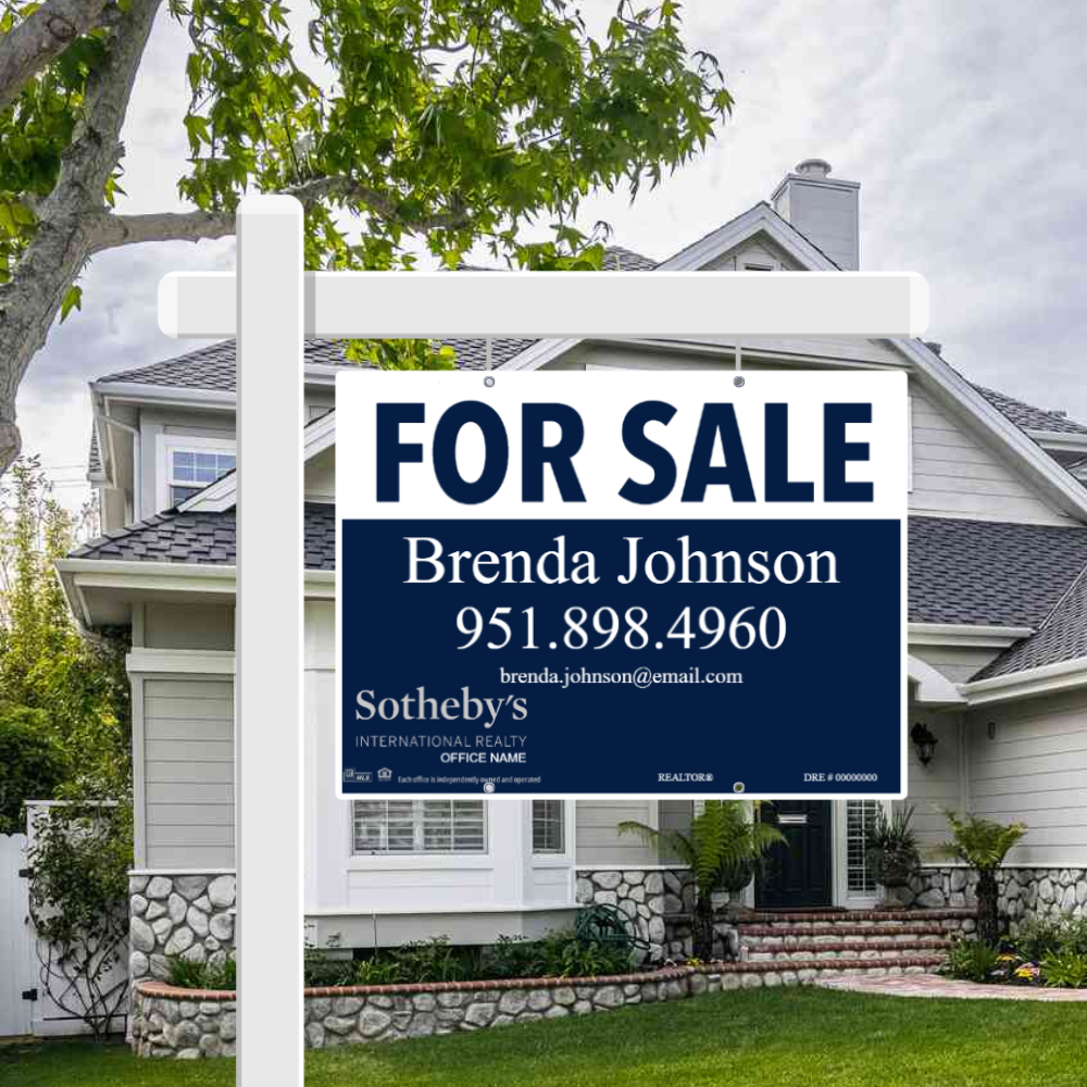 18x24 FOR SALE SIGN #9 - SOTHEBY'S INTERNATIONAL REALTY