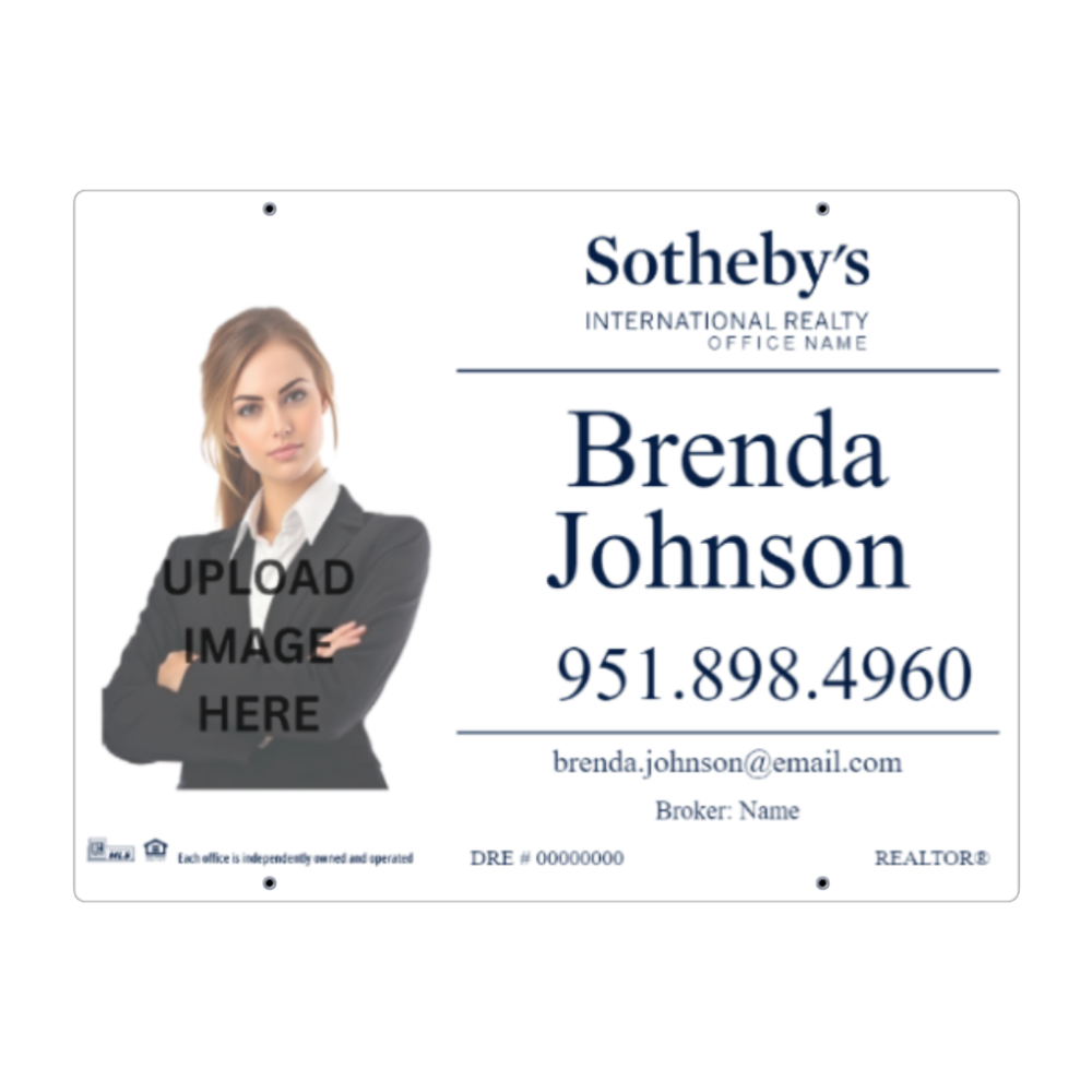 24x32 FOR SALE SIGN #5 - SOTHEBY'S INTERNATIONAL REALTY
