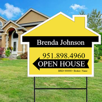 DYO House Shape 18x24 Open House