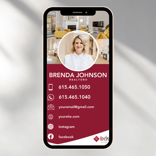 Interactive Business Card #1 - HOMESMART - Estate Prints