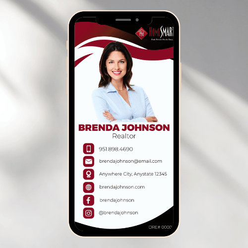 Interactive Business Card #5 - HOMESMART - Estate Prints