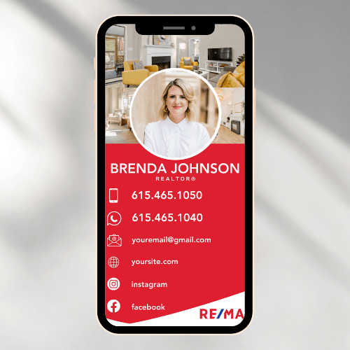 Interactive Business Card #1 - REMAX - Estate Prints