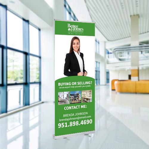 33x81 RETRACTABLE BANNER #2 - Better Homes & Gardens - Estate Prints