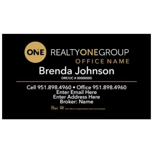 3.5x2 Business Card#2 Realty One Group - Estate Prints