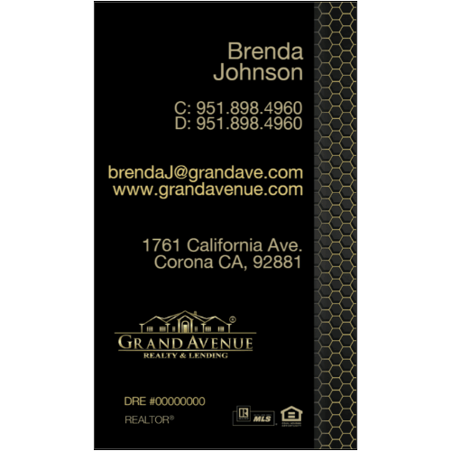 BUSINESS CARD #10 - Grand Avenue - Estate Prints