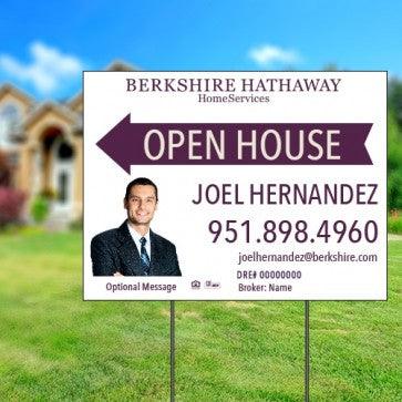 18x24 OPEN HOUSE #5 - BERKSHIRE HATHAWAY - Estate Prints