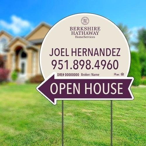 18x24 OPEN HOUSE #7 - BERKSHIRE HATHAWAY - Estate Prints