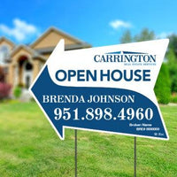 18x24 OPEN HOUSE #3 - CARRINGTON REAL ESTATE - Estate Prints