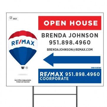 18x24 OPEN HOUSE #1 - REMAX - Estate Prints