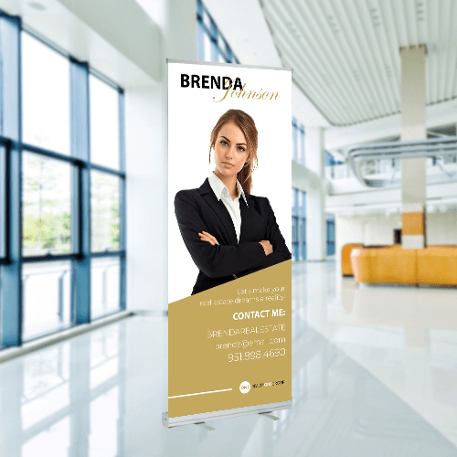 33x81 RETRACTABLE BANNER #3 - REALTY ONE GROUP - Estate Prints