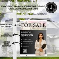 Modern For Sale Marketing Digital Template 24x32 - 9