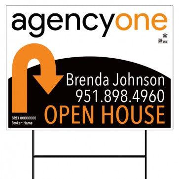 18x24 OPEN HOUSE #5 - AGENCY ONE - Estate Prints