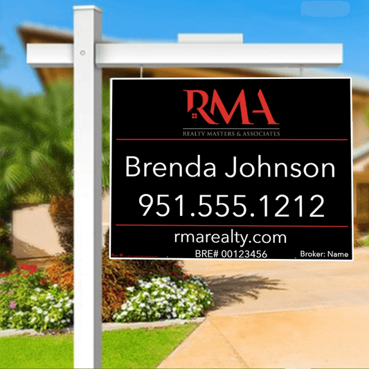 24x32 FOR SALE SIGN #2 - REALTY MASTER & ASSOCIATES - Estate Prints