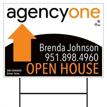 18x24 OPEN HOUSE #5 - AGENCY ONE - Estate Prints