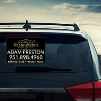 12x18 WINDOW CLING #1 - Grand Avenue - Estate Prints
