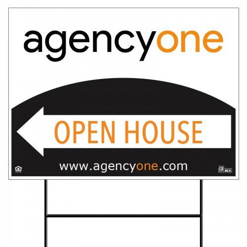 18x24 OPEN HOUSE #1 - AGENCY ONE - Estate Prints