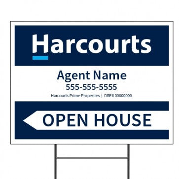 18x24 OPEN HOUSE #2 - HARCOURTS PRIME PROPERTIES