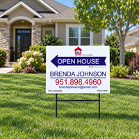 18x24 OPEN HOUSE SIGN #2 - ERA REAL ESTATE