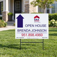 18x24 OPEN HOUSE SIGN #4 - ERA REAL ESTATE