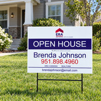 18x24 OPEN HOUSE SIGN #8 - ERA REAL ESTATE