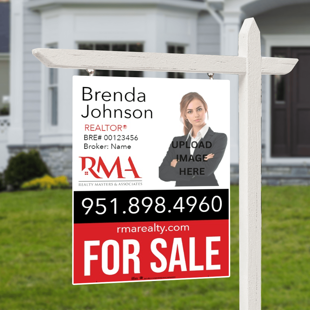 24x32 FOR SALE SIGN #8 - REALTY MASTER & ASSOCIATES - Estate Prints