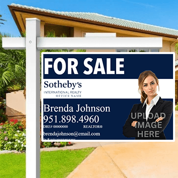 24x36 FOR SALE SIGN #2 - SOTHEBY'S INTERNATIONAL REALTY - Estate Prints