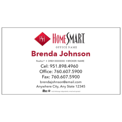 BUSINESS CARD #2 - HOMESMART