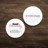 CIRCLE BUSINESS CARD FRONT/BACK #10 - HOMESMART