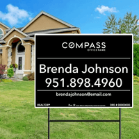 18x24 OPEN HOUSE SIGN #13- COMPASS - Estate Prints