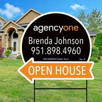 18x24 OPEN HOUSE #8 - AGENCY ONE - Estate Prints