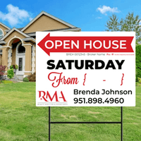 18x24 OPEN HOUSE #6 - REALTY MASTER & ASSOCIATES - Estate Prints